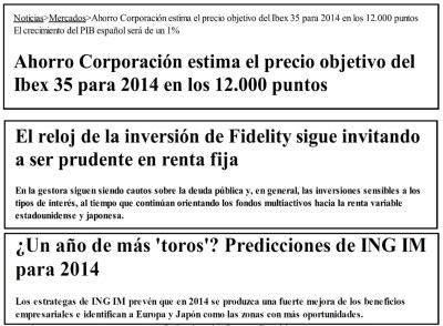 predicion gestoras 2014